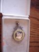 Antique Sterling Silver London Soccer Medal Pendant Other photo 1