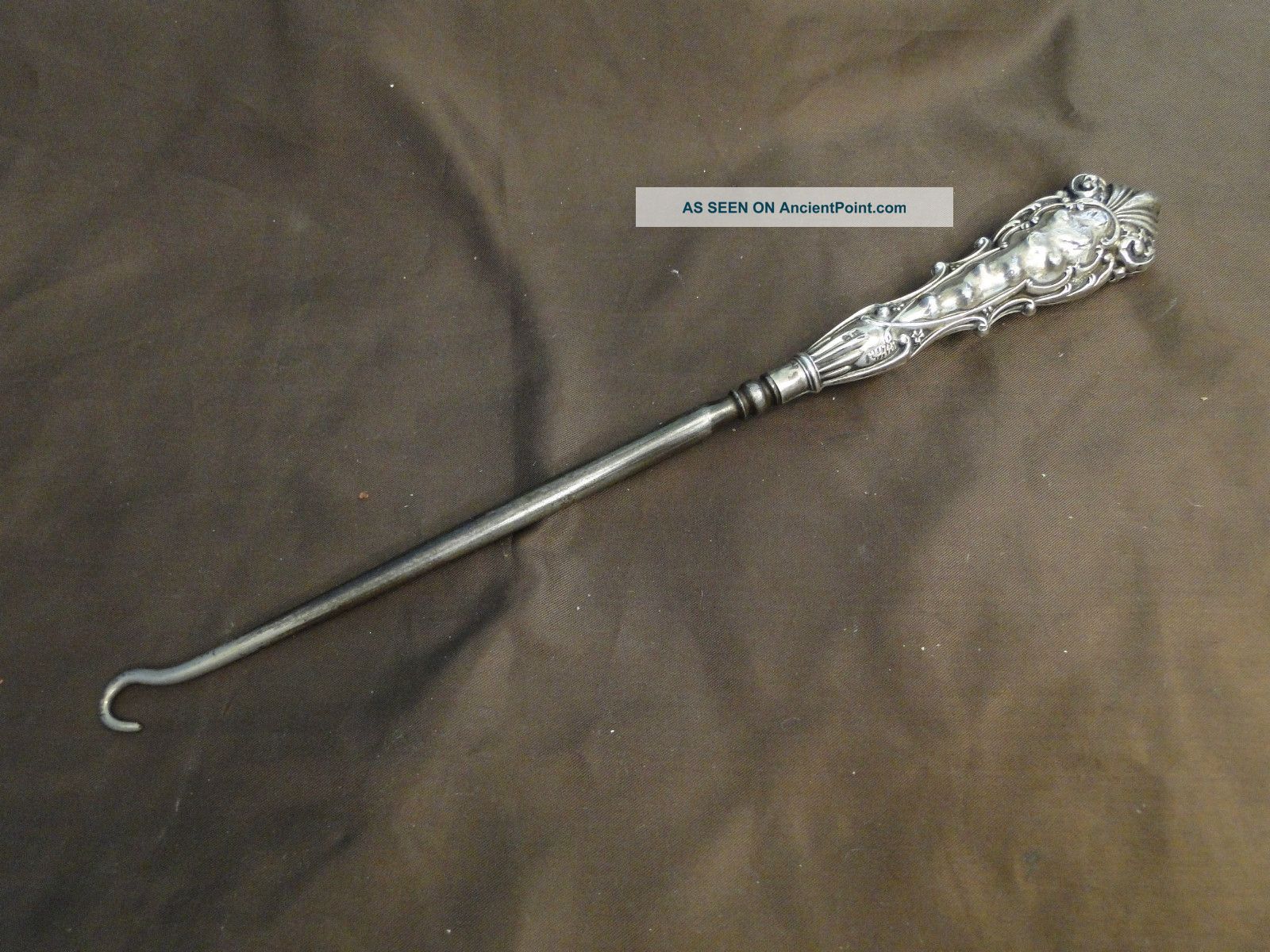 Button Hook Sterling Silver Made In Birmingham 1908 Other photo