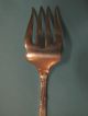 Rare Maltby Stevens & Curtiss Sterling Silver Serving Fork Uncatalogued Pattern Other photo 4