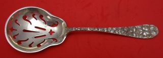 Baltimore Rose By Schofield Sterling Silver Ice Pea Spoon 7 5/8 