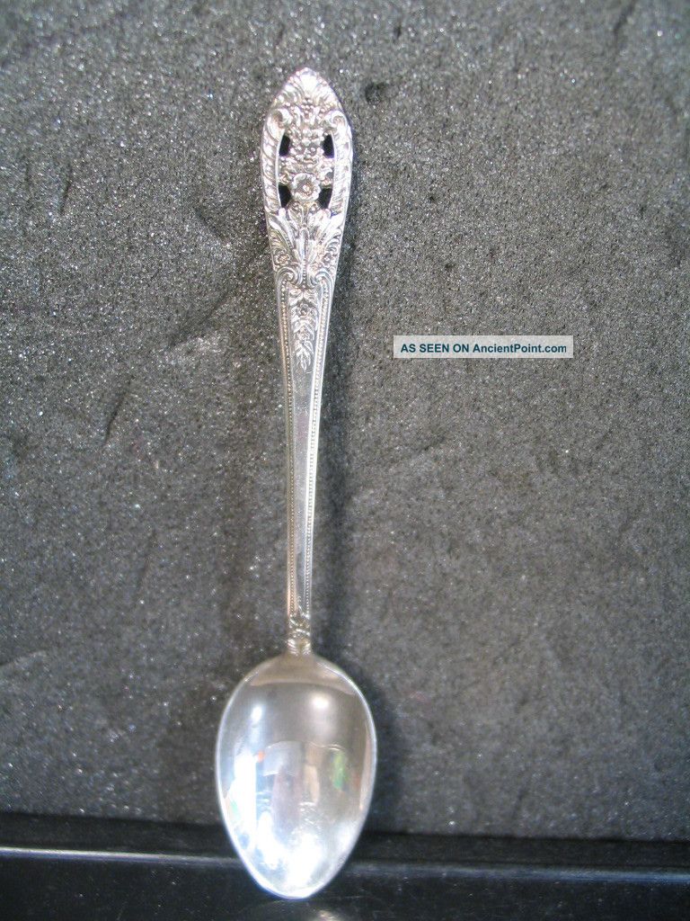 Sterling Fine Arts Crown Princess Demitasse Spoon Other photo