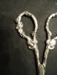Antique 19th Century Hand Made Ornate Sterling Silver Repousse Grape Shears Other photo 2