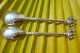 1900 Antique Solid Silver Set Of 8 Tea Or Coffee Spoons 3d Ship One Of Kind Other photo 8