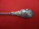 William Gale Sterling Silver Sugar Sifter Ladle Goldwashed 7 3/4 