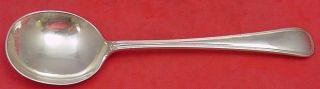 English Thread By James Robinson Sterling Silver Cream Soup Spoon 6 3/4 