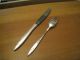 Spanish Lace Wallace Sterling - 2 Pieces Knife And Fork Great Value Wallace photo 1