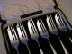 1930s Sheffield Cb&s Sterling Silver Dessert Pastry Fork Set (w/box) Other photo 2