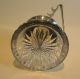 Antique English Cut Crystal & Sterling Silver Inkwell Other photo 5