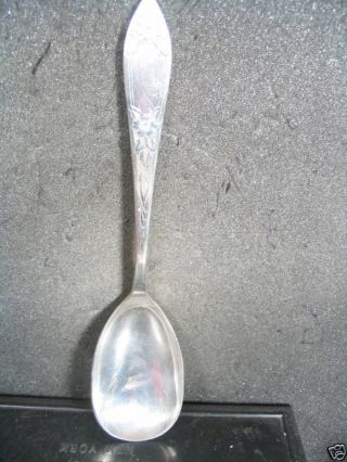 Sterling Stieff Lady Claire Egg Bowl Serving Spoon photo