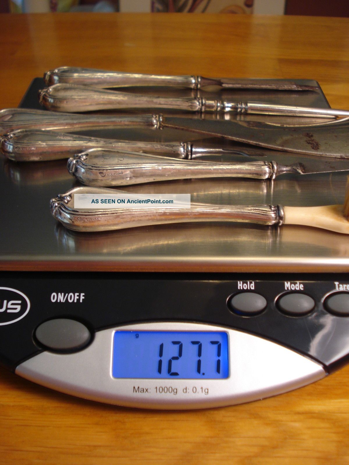 Vintage Sterling Silver 6 Piece Manicure Set Other photo
