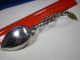 Norway 830 Silver Tea Caddy Twisted Spoon Sylvsmidja Other photo 1