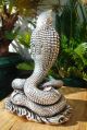 Sterling Silver 999 Stamped Amazing King Cobra Snake Statue One Of Kind Other photo 5