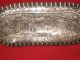 Antique Sterling Silver Repousse Tray 19 C Dutch Other photo 1
