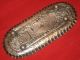 Antique Sterling Silver Repousse Tray 19 C Dutch Other photo 4