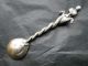 Salt Spoon Sterling Silver Made In London 1904 By C.  Stuart Harris Other photo 1