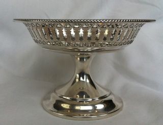Birks Pierced Sterling Silver Compote Bowl / Dish photo