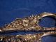 Antique Sterling Silver Very Heavy Ornate Grape Shears Other photo 5