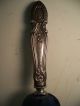 Vintage Stainless Steel Cake Knife With Ornate Sterling Silver Handle Other photo 4