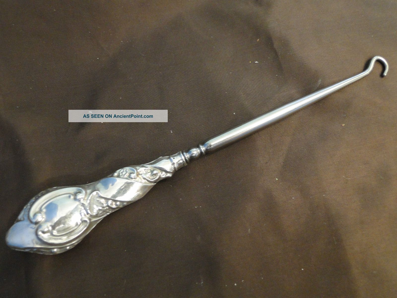 Button Hook Sterling Silver Made In Chester 1912 Other photo