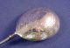 Russian Sterling 2 Etched/twist Lg Spoons Other photo 1