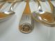 10 Sterling Silver Teaspoons By N.  Harding With Shell Handle & Monogram S12 - 121 Other photo 4
