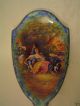 Stunning English Sterling & Enameled Hand Mirror C.  1928 Other photo 1
