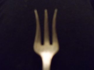 Antique Sterling Silver Unique Fork photo