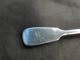 Fiddle Pattern English Mustard Spoon Made In London 1857 By Hyam Hyams Other photo 1