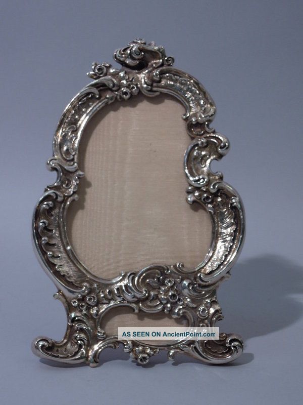 American Sterling Silver Rococo Frame C 1890 Other photo