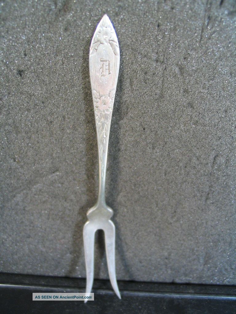 Sterling Stieff Lady Claire Lemon Fork Mono D Other photo