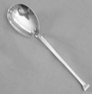 Antique Sterling Silver English Fig Bowl Egg Spoon Shovel /seal Top A&d 1917 photo