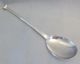 Antique Sterling Silver English Fig Bowl Egg Spoon Shovel /seal Top A&d 1917 Other photo 1
