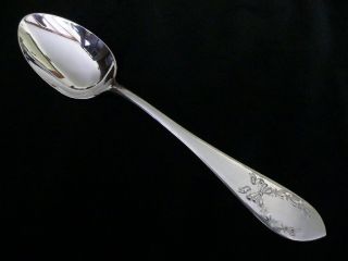 Frank Smith Laurel Sterling Table Serving Spoon photo