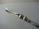 A Danish Solid Sterling Silver Olive Spoon Strainer Ladle Server Denmark Ca1940s Other photo 7