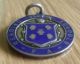 1920 Reading Schools Football Association Solid Silver & Enamel Fob Medal Other photo 2