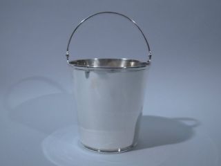 Tiffany American Sterling Silver Ice Bucket C 1910 photo