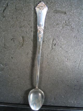 Sterling State House Stately Iced Ice Tea Spoon photo