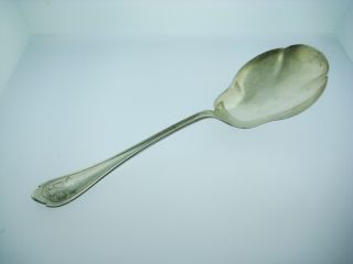 Vintage Unger Brothers Springfield Sterling Silver Serving Spoon photo
