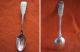 1835 Scare York Hallmark William Iv Silver Fiddle Back Spoon.  5 3/8 