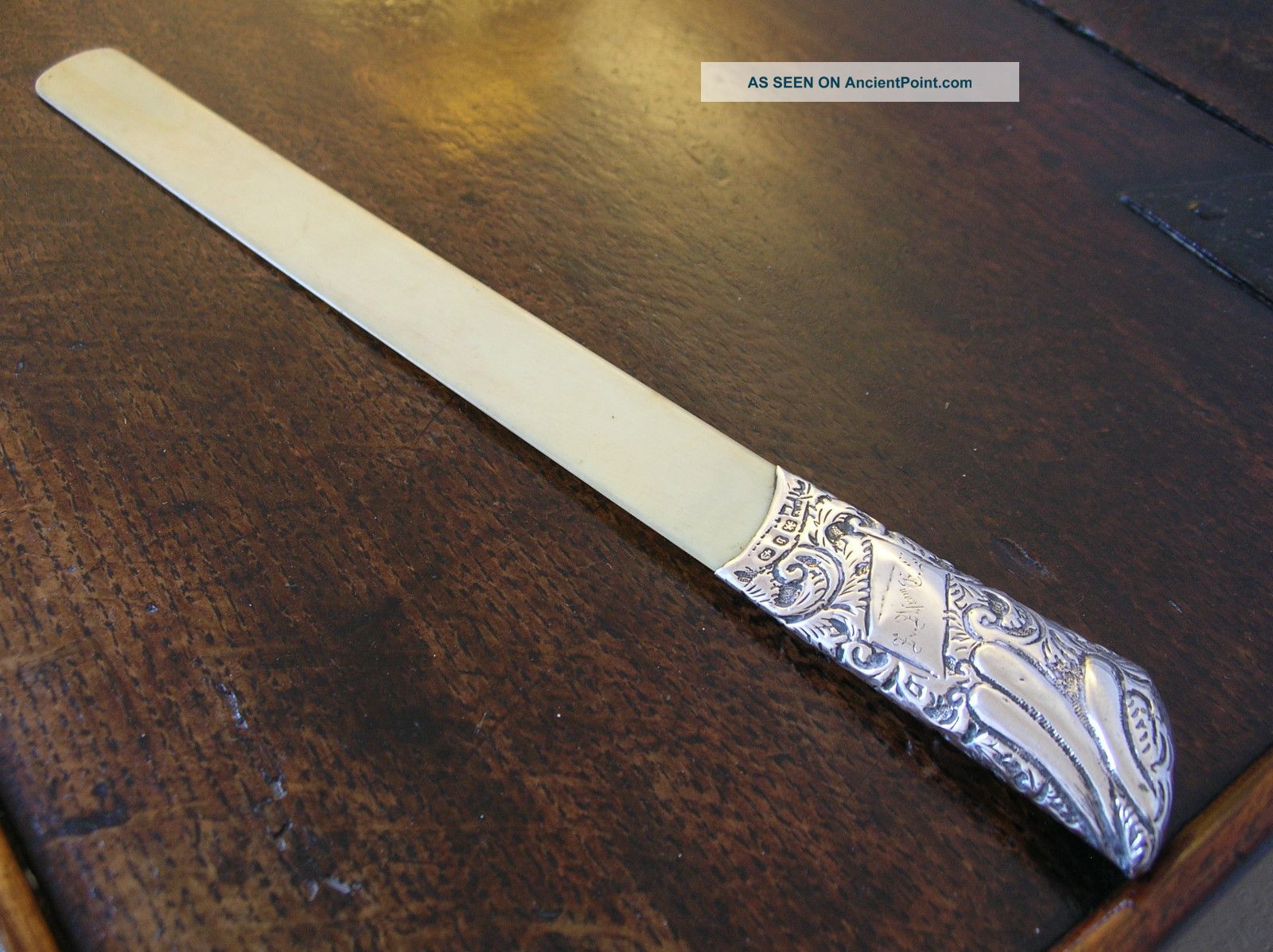 Victorian Solid Silver Handled Page Turner - 1895 Other photo