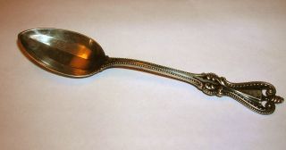 Antique Towle Old Colonial Pattern Sterling Silver Spoon 5 - Sided - 1895 photo