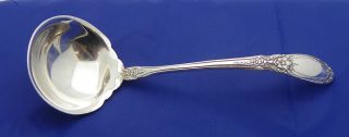 Towle Old Mirror Pattern Gravy Ladle Solid.  925 Sterling Silver,  31.  8g photo