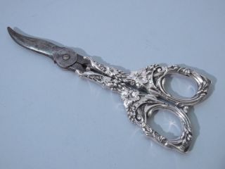 American Sterling Silver Reed And Barton Grape Shears photo