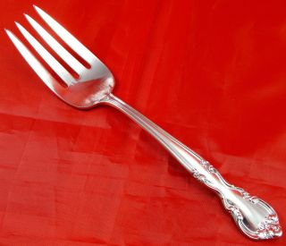 Easterling Sterling Large Cold Meat Fork 1944 American Classic Pattern 8 - 1/8 