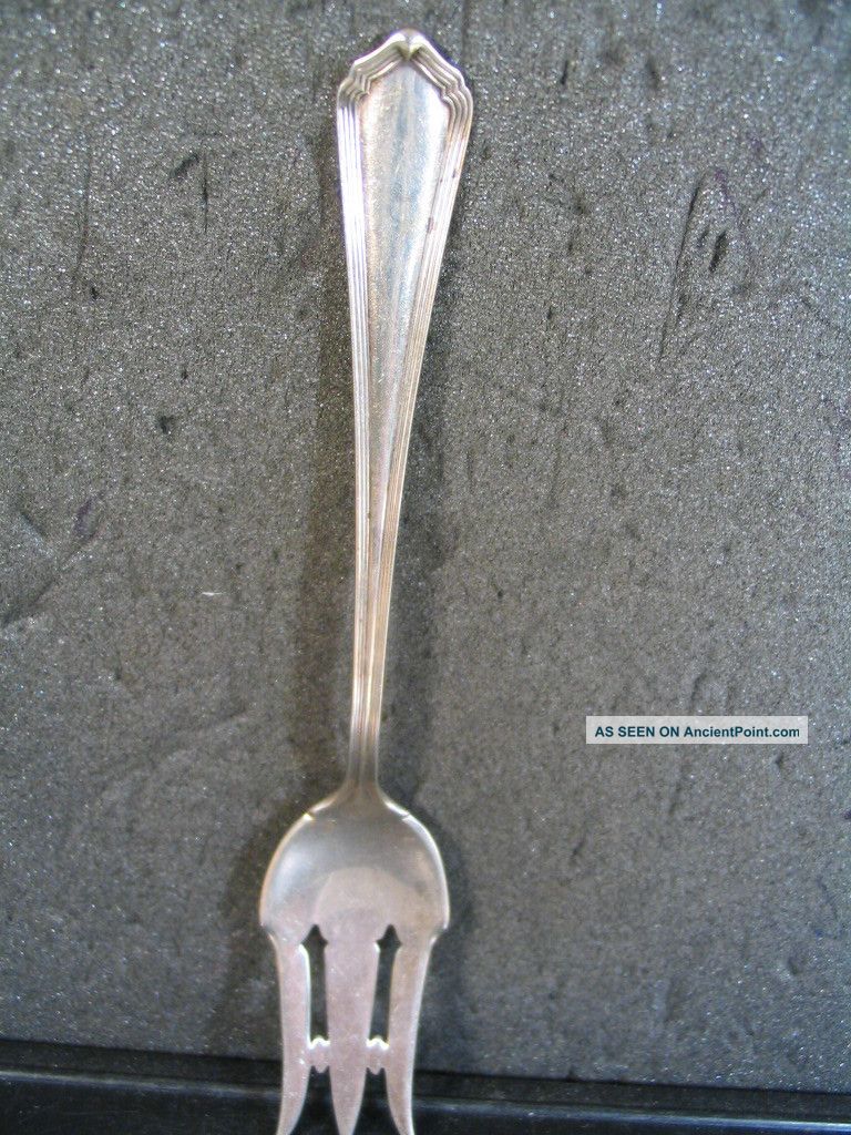 Watson Sterling Marlborough Pastry Fork 6 