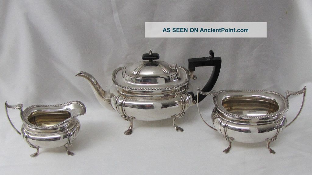 Sterling Silver Coffee Tea Set (jd&wd) C1910 49.  60 Ozs Other photo