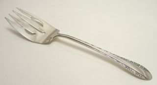 Weidlich Devotion Sterling Silver Cold Meat Fork photo