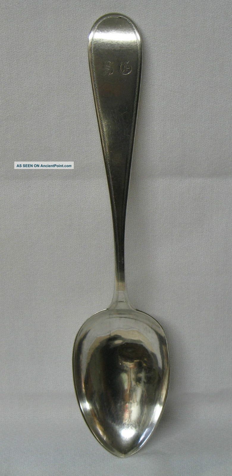 Peter L.  Krider American Coin Silver Tablespoon Philadelphia Pa C.  1868 Other photo