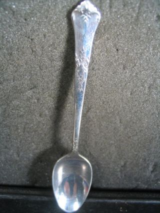 Sterling State House Stately Demitasse Spoon photo