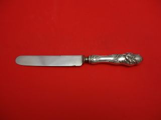Tulip By Fessenden Sterling Silver Regular Knife Silverplated Blade Rare photo